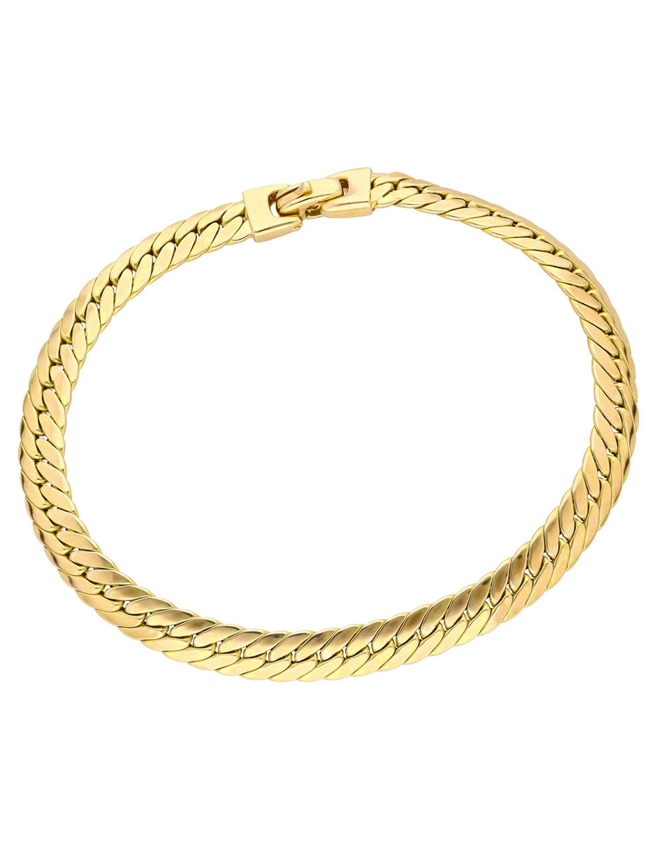 Pulsera de oro 14 k con acabado brillante 1