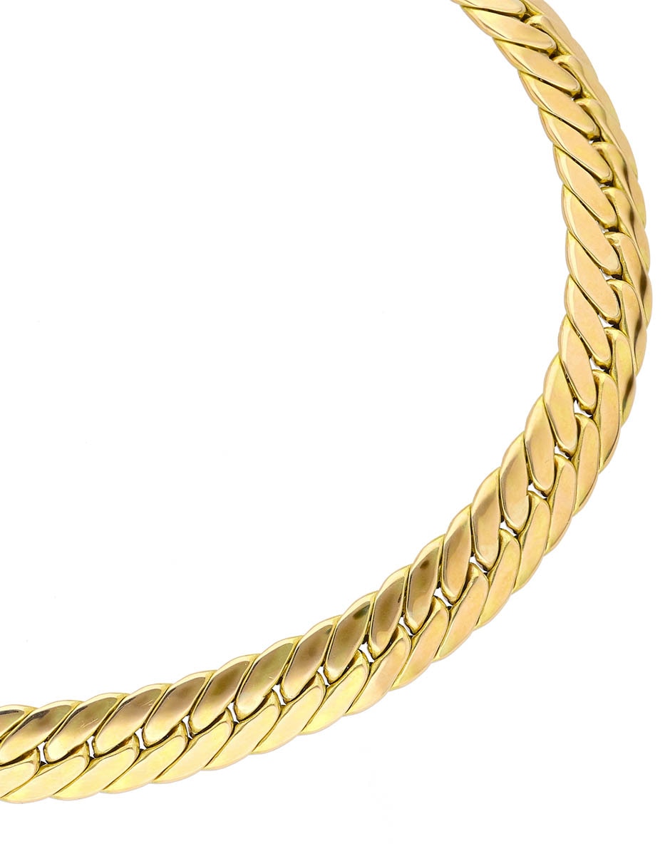 Pulsera de oro 14 k con acabado brillante 2