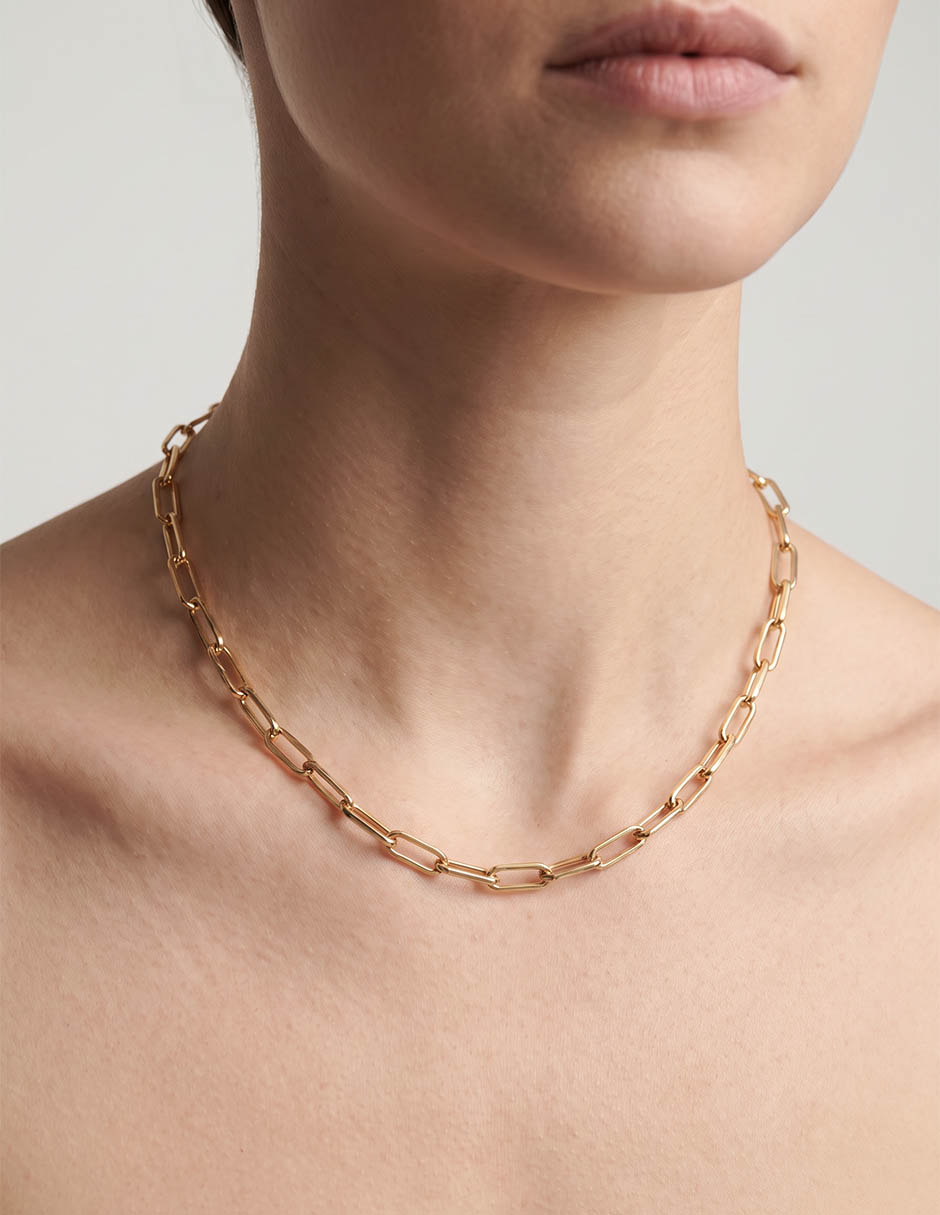 Collar de oro 14 k