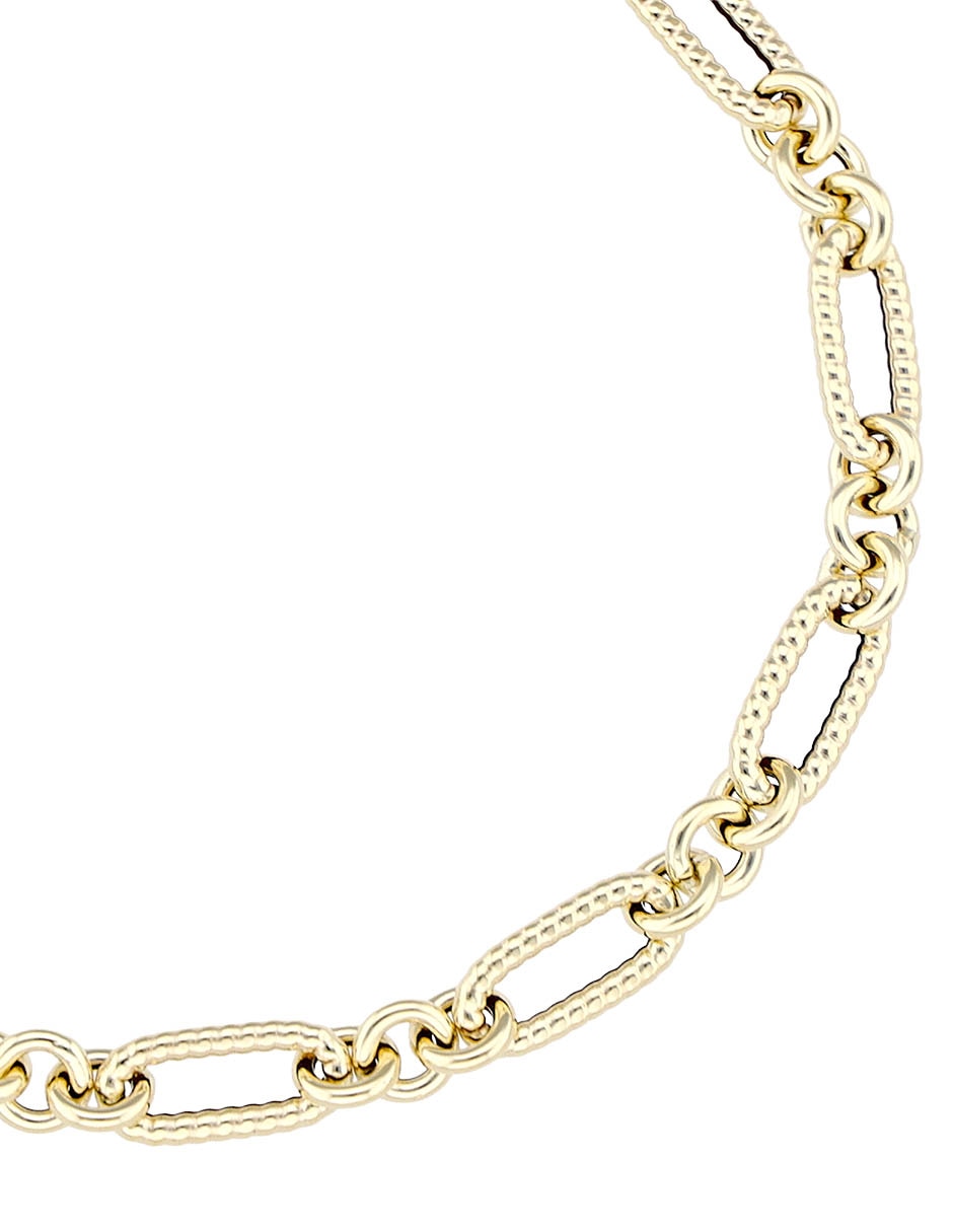 Pulsera Unoaerre Con Acabado Martillado