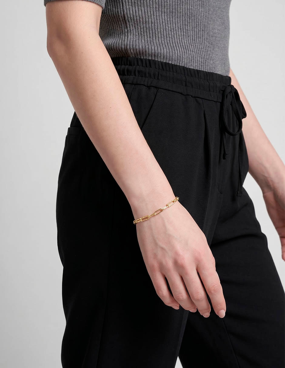 Pulsera Unoaerre Con Acabado Martillado