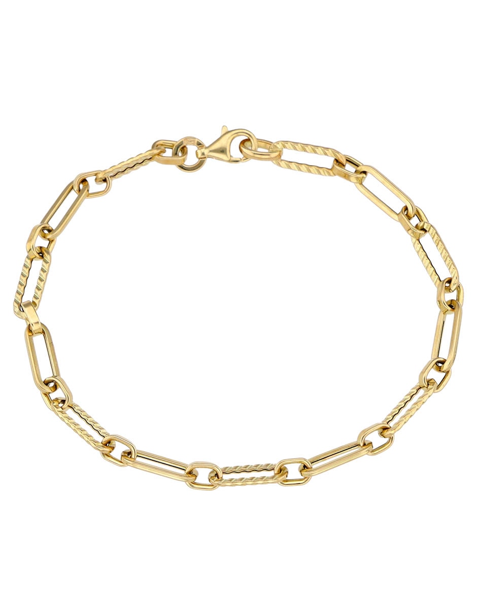 Pulsera con acabado martillado