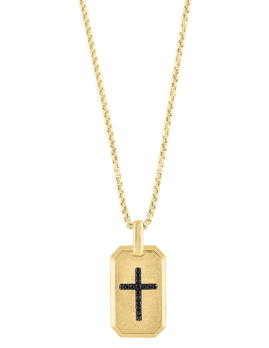 Collar con dije Effy de oro amarillo 14 K