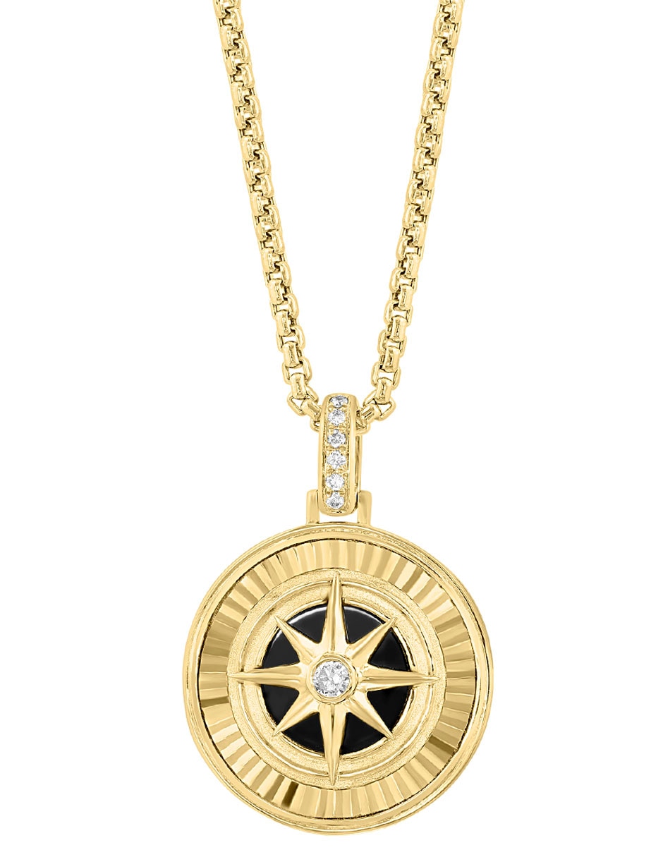 Collar con dije Effy de oro amarillo 14 K