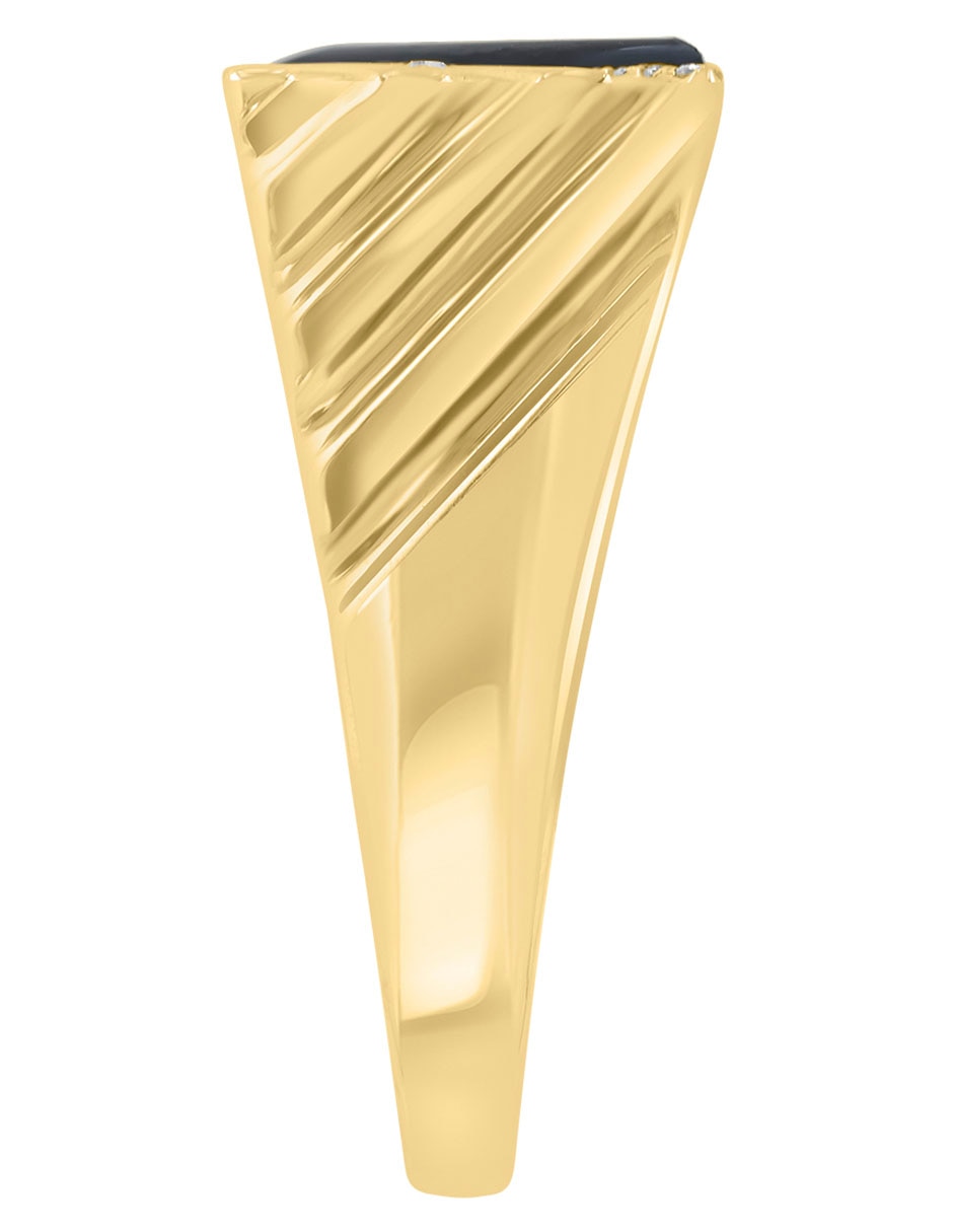 Anillo Effy 14 k de oro diamante pavé