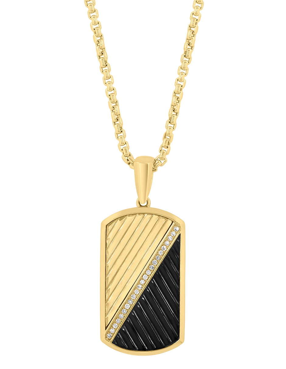 Collar con dije Effy de oro amarillo 14 K