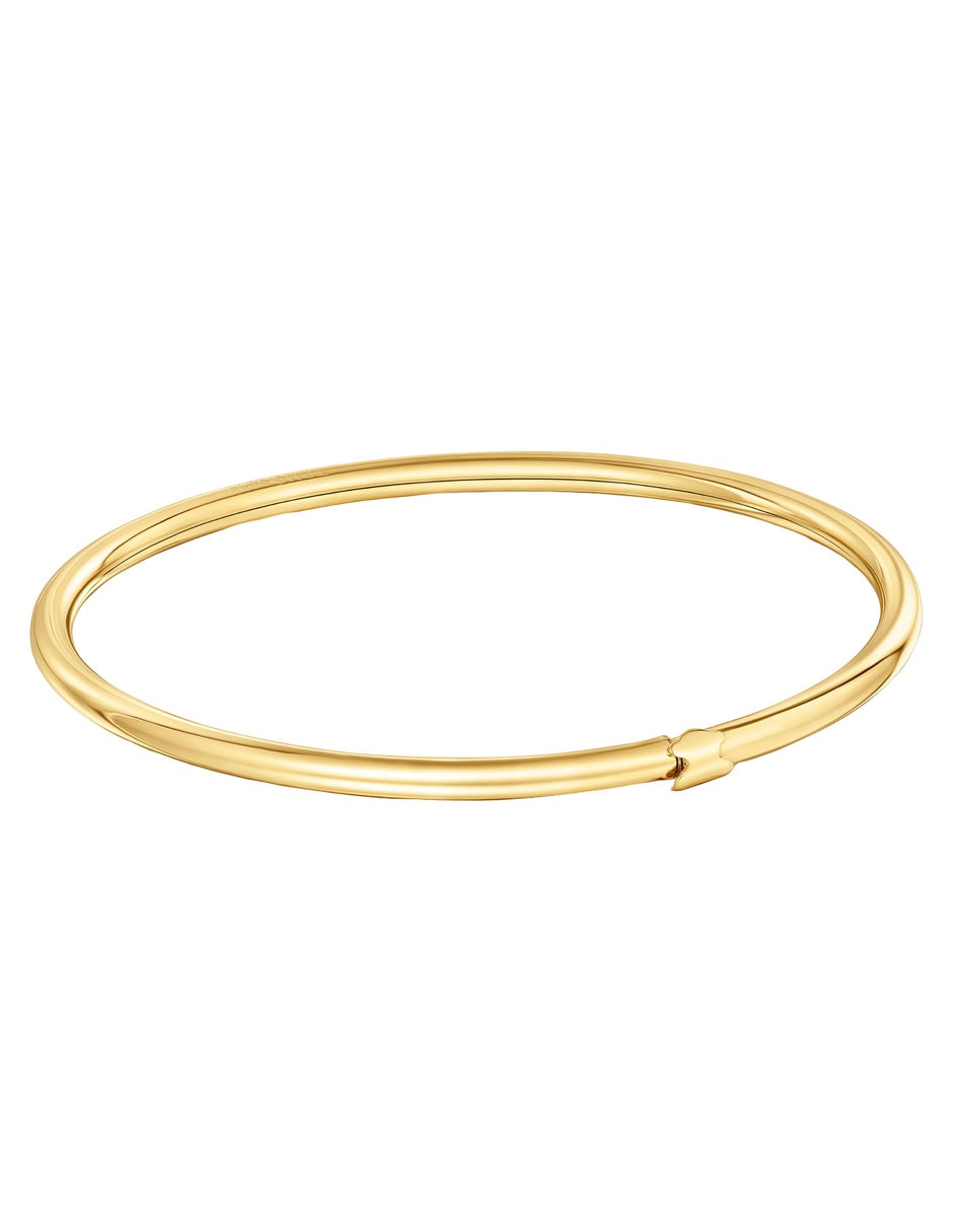 Pulsera de plata p 925 con acabado baño de oro Pulsera de plata p 925 con acabado baño de oro