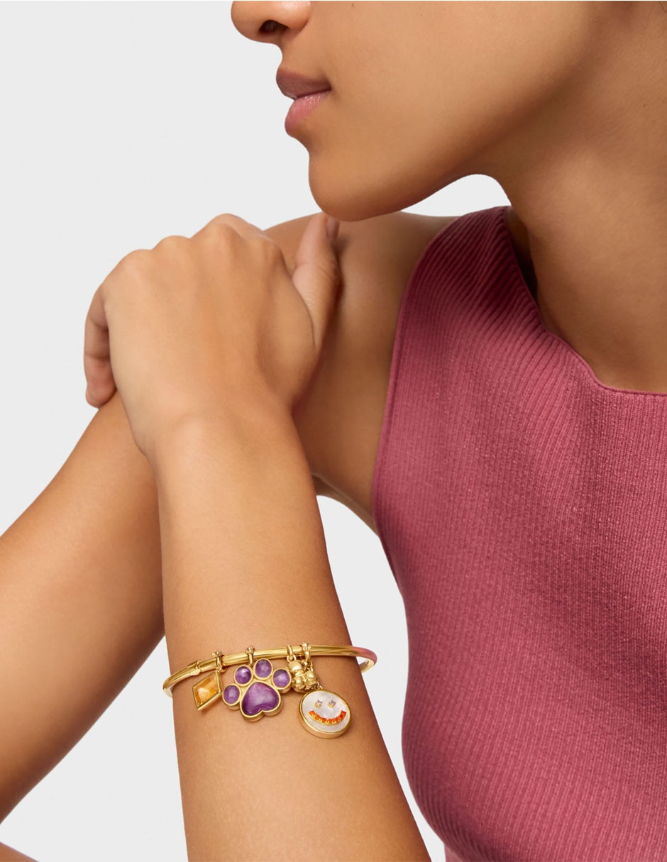 Pulsera Tous de plata p 925 con acabado baño de oro