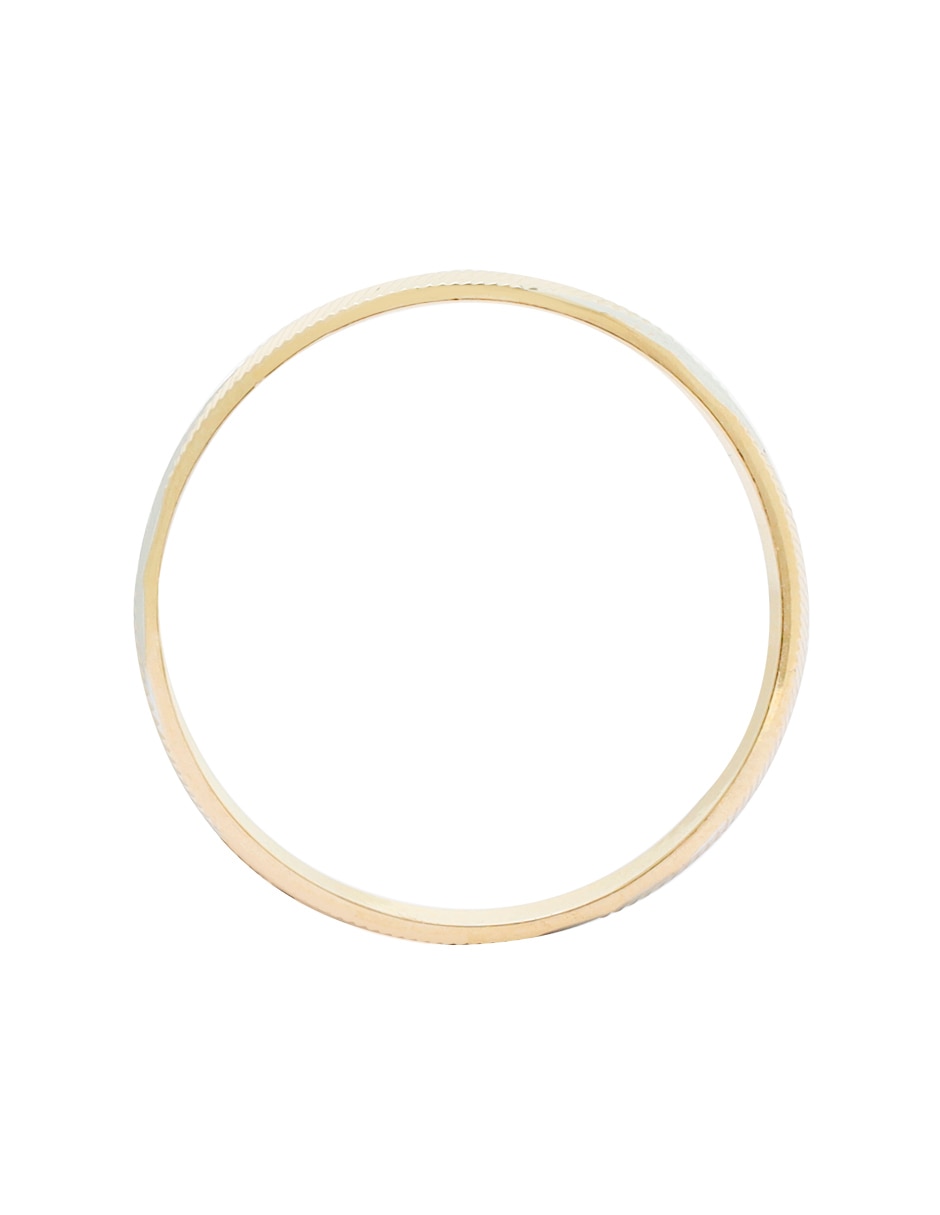 Argolla de oro amarillo 14 k 2