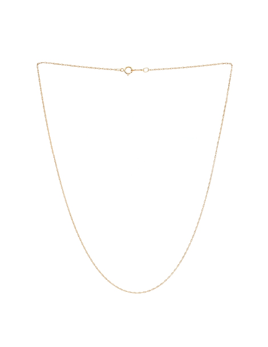 Collar D Cadena de oro 14 K