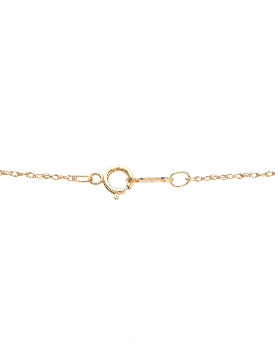 Collar D Cadena de oro 14 K