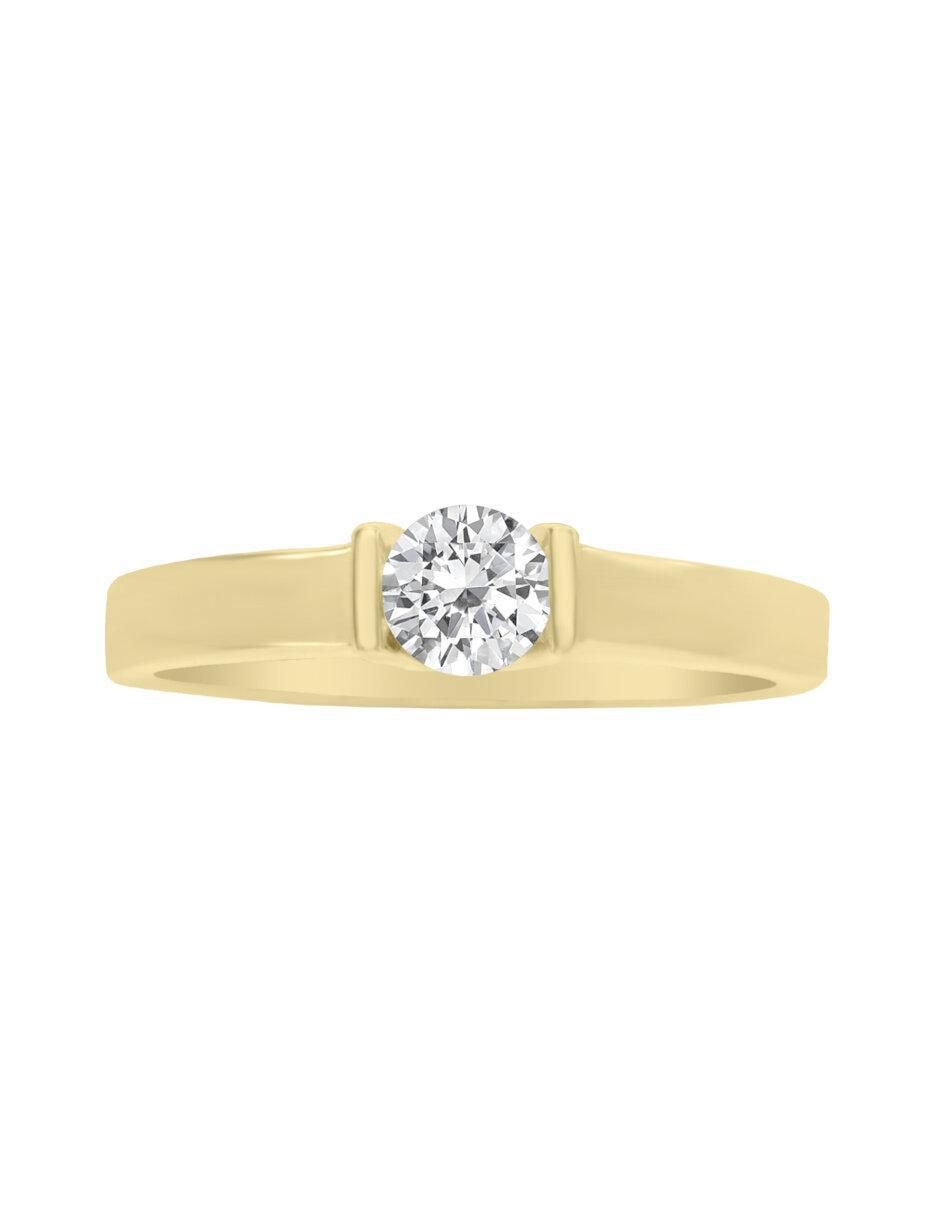 Anillo de compromiso 14 k Anisa diamante Anillo de compromiso 14 k Anisa diamante