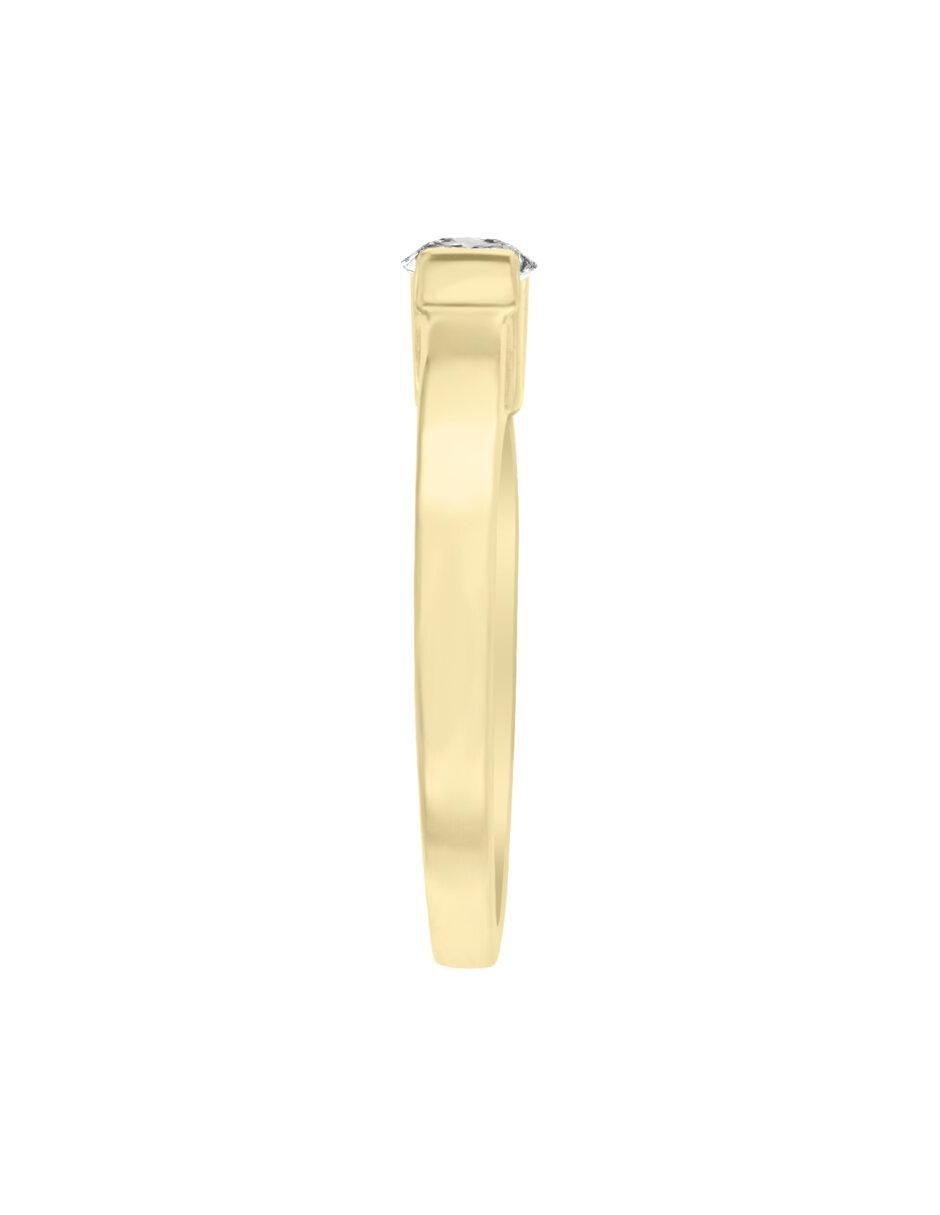 Anillo de compromiso 14 k Anisa diamante 3