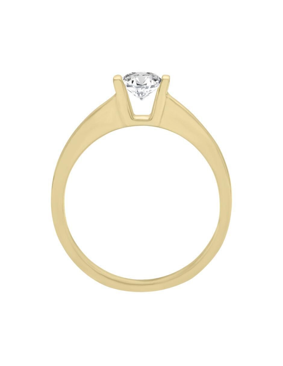 Anillo de compromiso 14 k Anisa diamante 2
