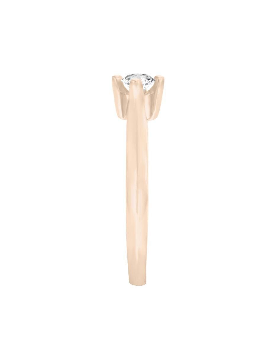 Anillo de compromiso 14 k Celene diamante 3