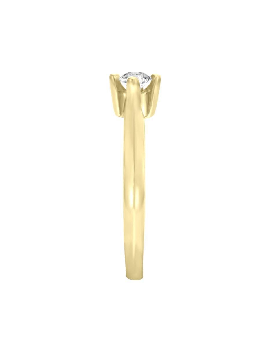 Anillo de compromiso 14 k Celene diamante 5