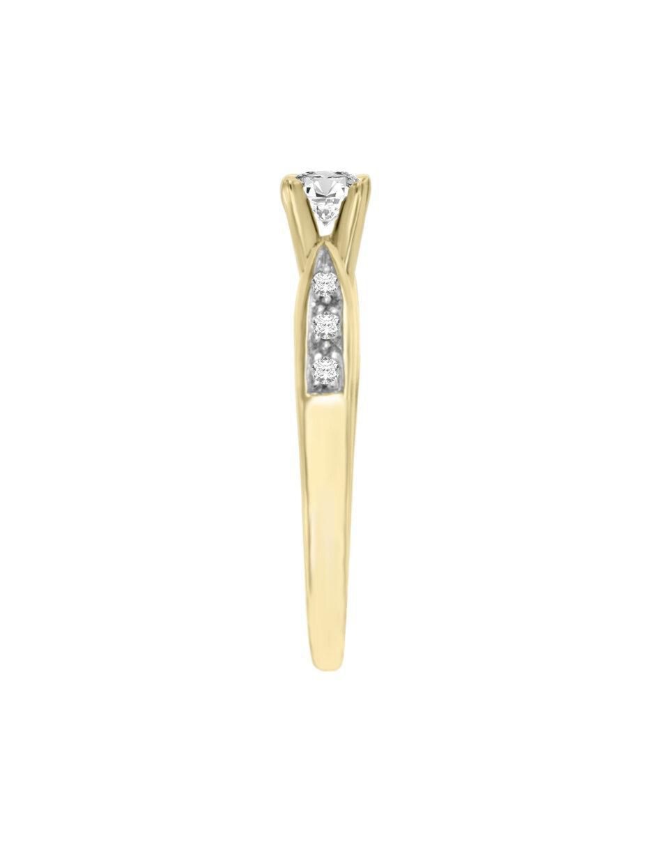 Anillo de compromiso 14 k Amali diamante 5