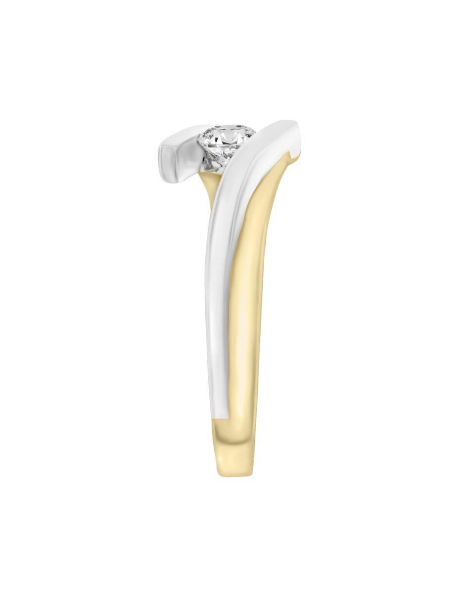 Anillo de compromiso 14 k Lavinia diamante 5