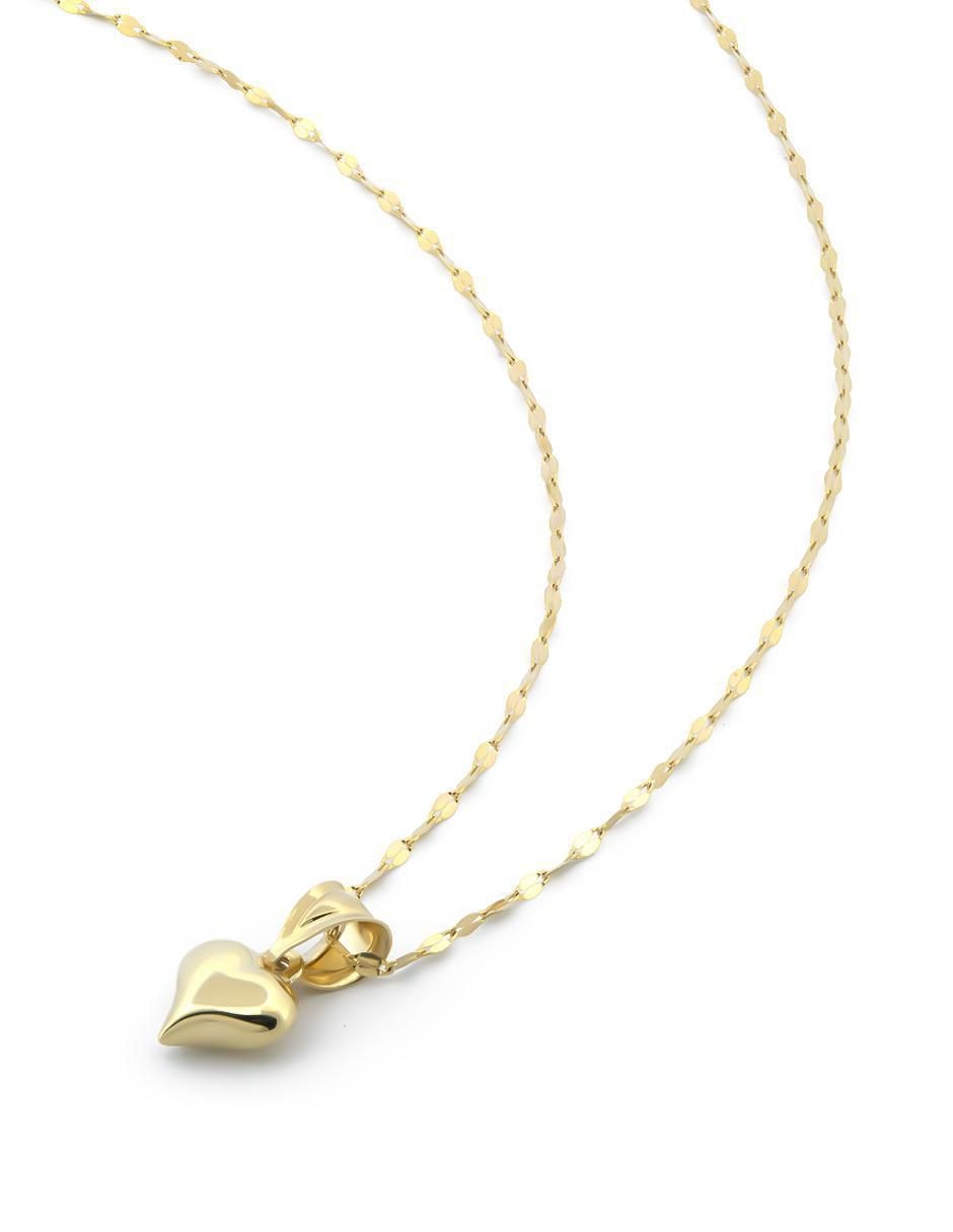 Collar corazón de oro 14 K 4