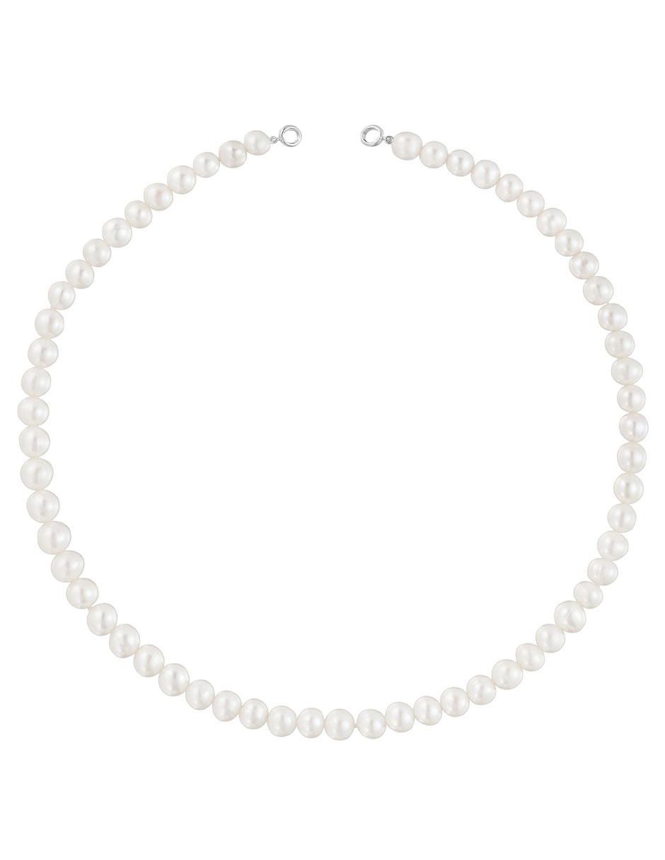 Collar circular Hold de plata con acabado baño de oro P 925