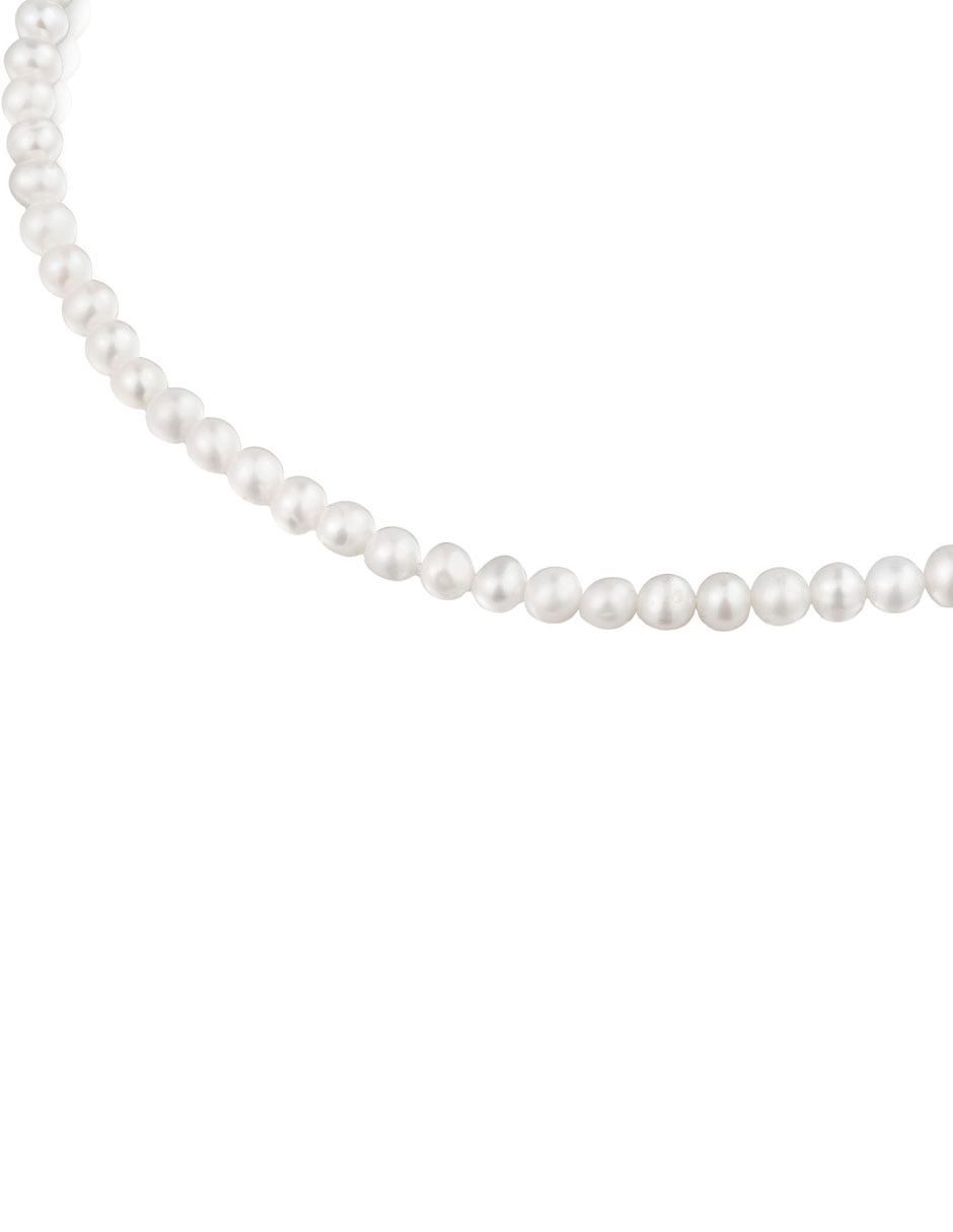 Collar circular Hold de plata con acabado baño de oro P 925 2