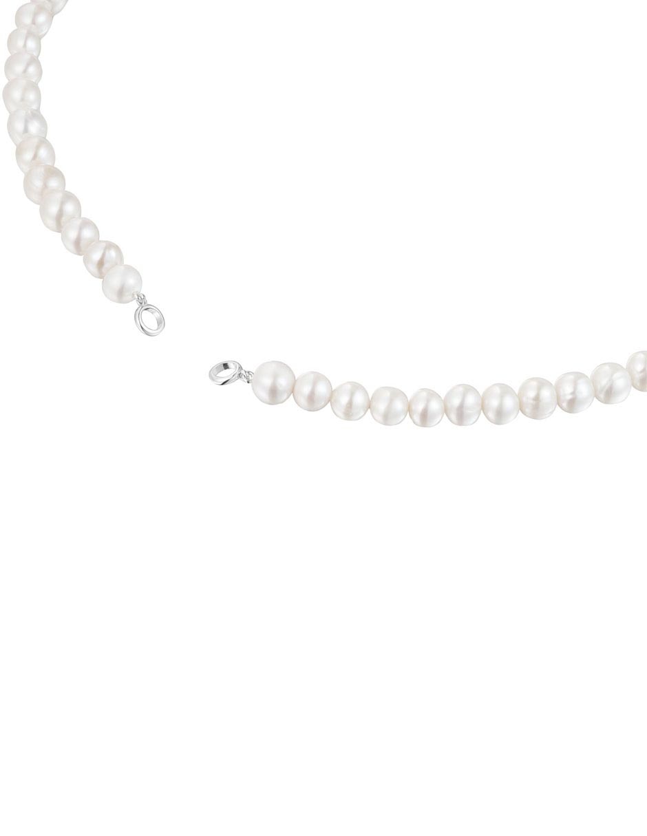 Collar circular Hold de plata con acabado baño de oro P 925 6