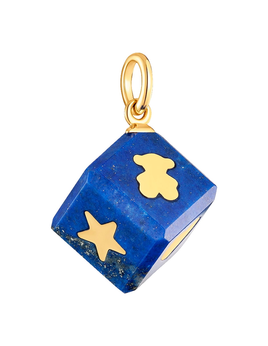 Dije de cubo cube de oro amarillo 14 K 5