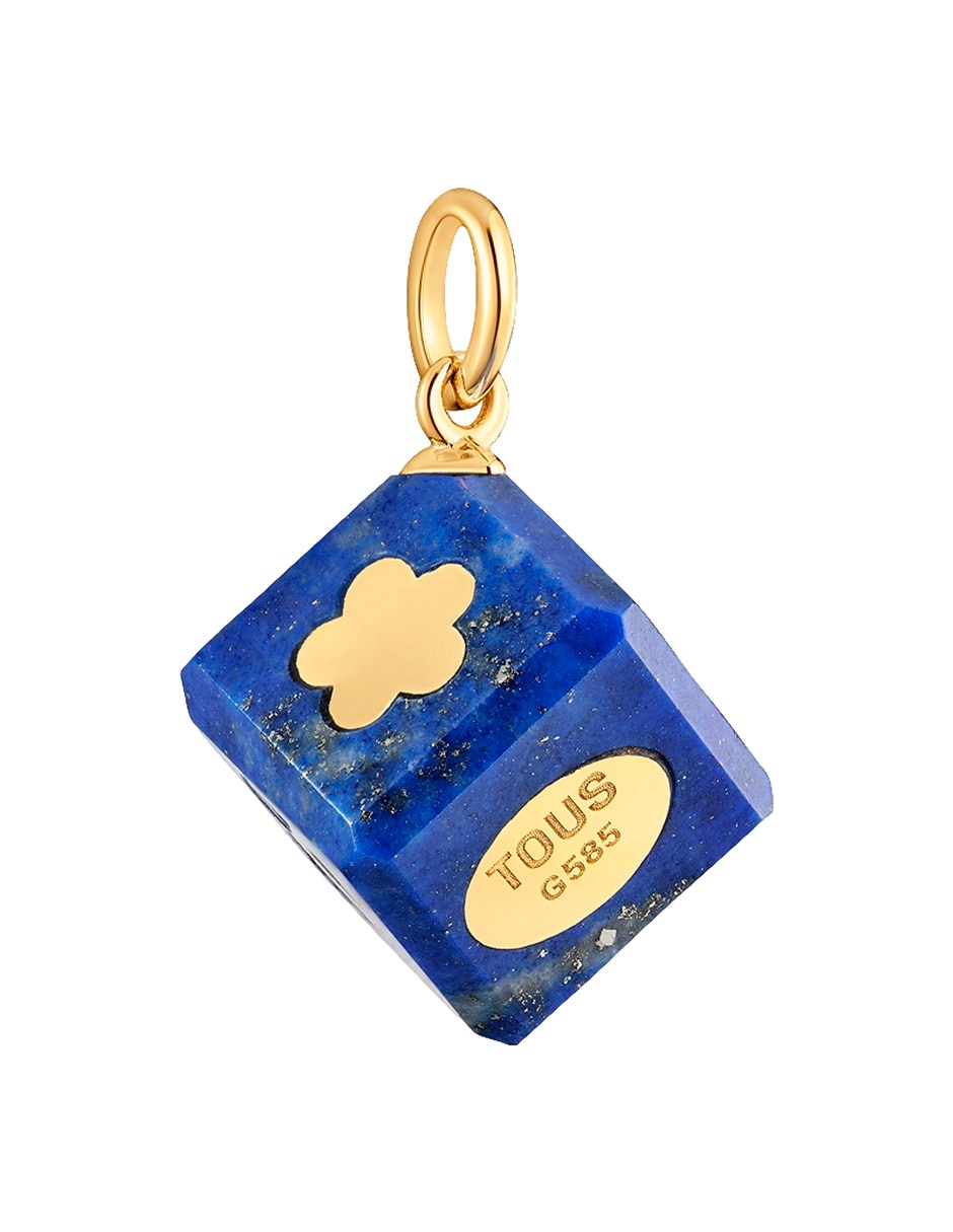 Dije de cubo cube de oro amarillo 14 K