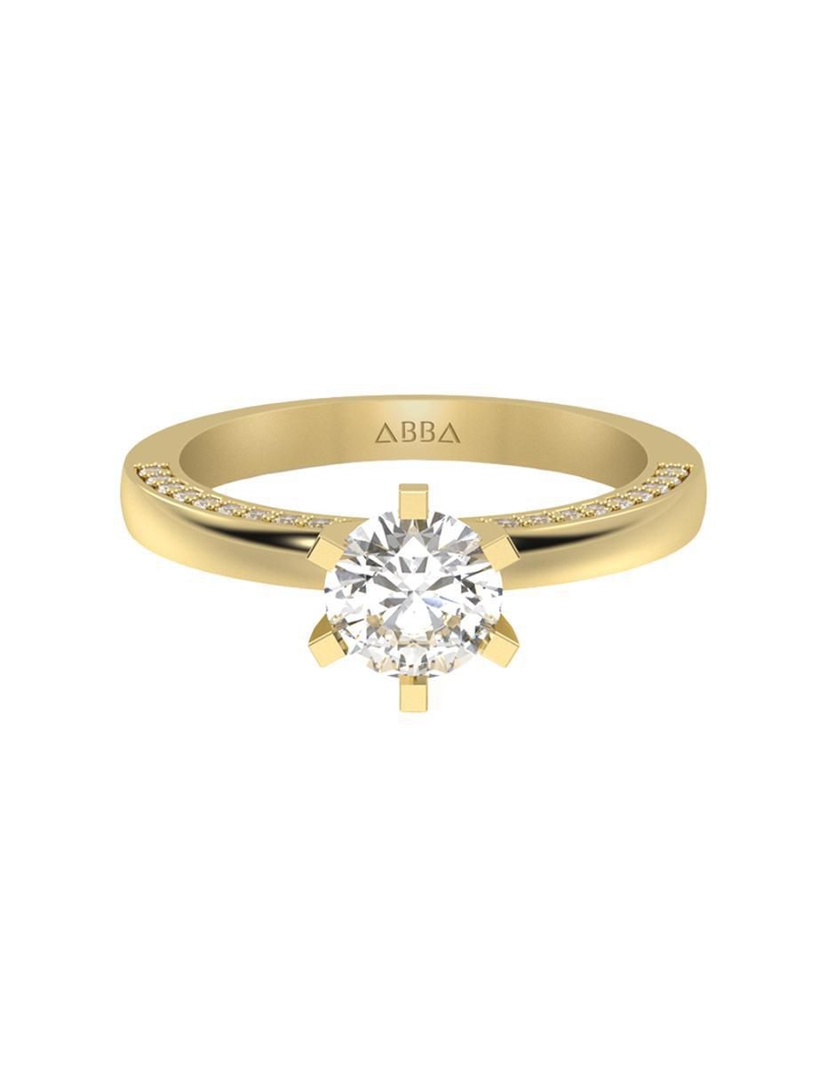 Anillo de compromiso 14 k Anillo de compromiso 14 k