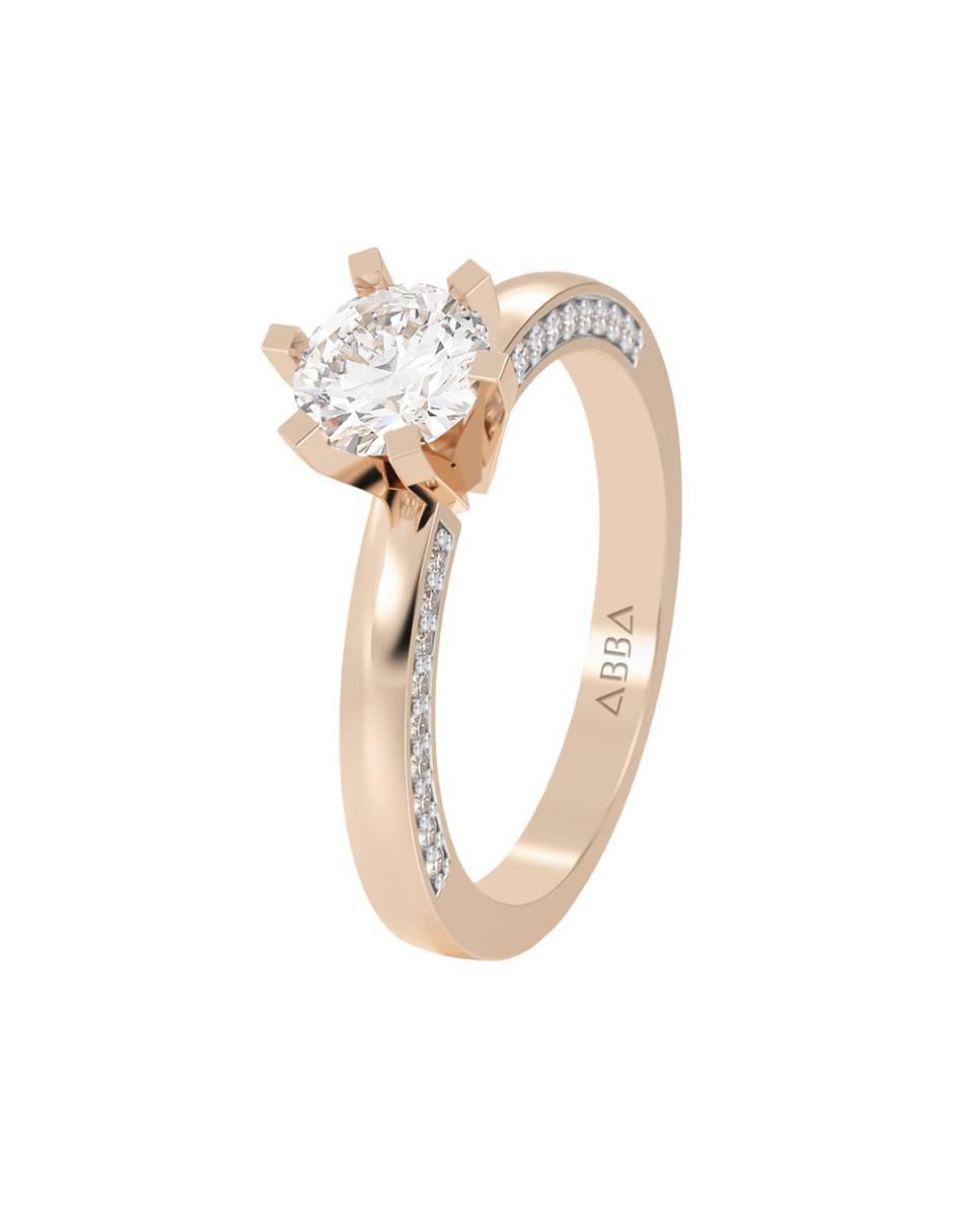 Anillo de compromiso 14 k 2