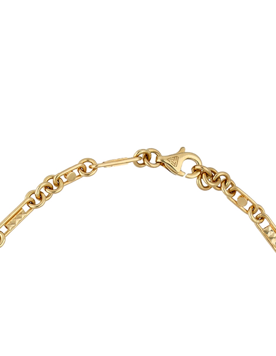 Pulsera Fonelli de oro amarillo 14 k con acabado brillante