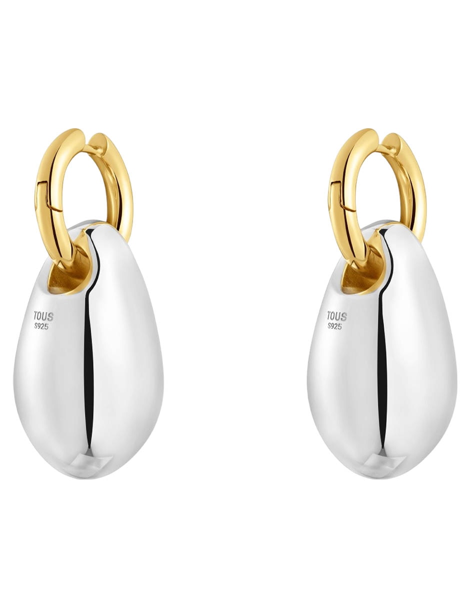 Aretes de aro de plata P 925 3