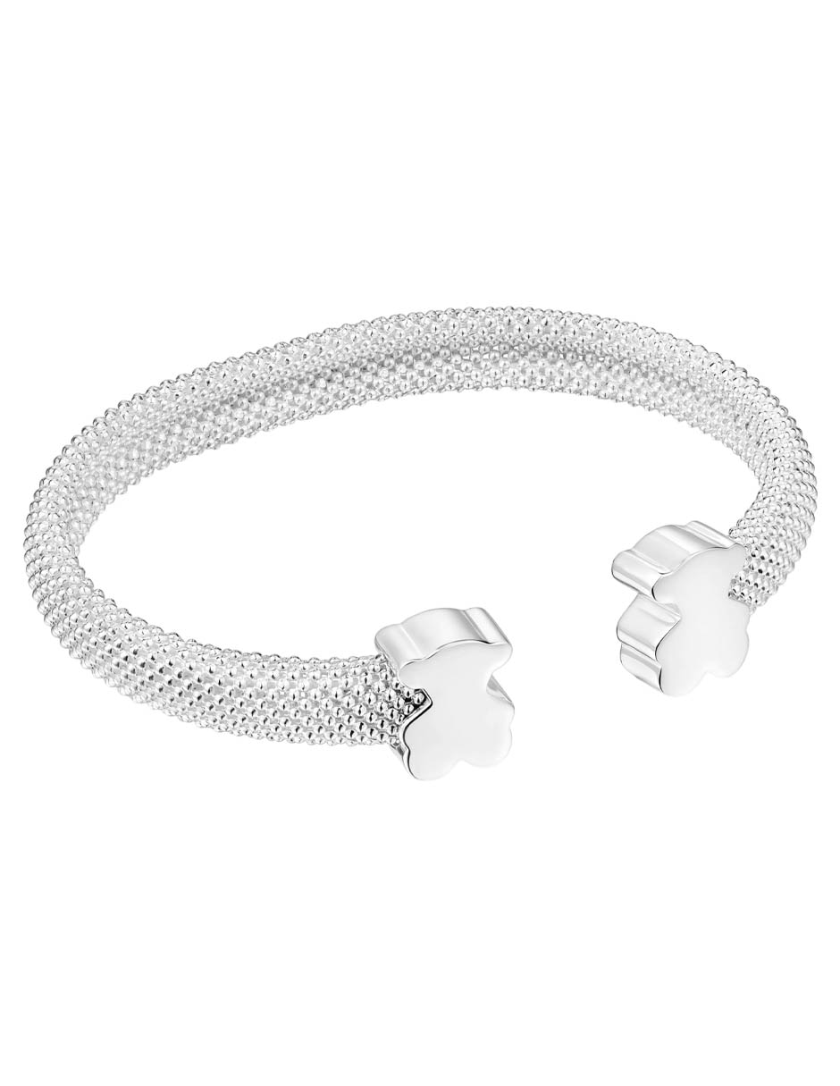 Pulsera de plata P 925 Icon Mesh con acabado brillante 1