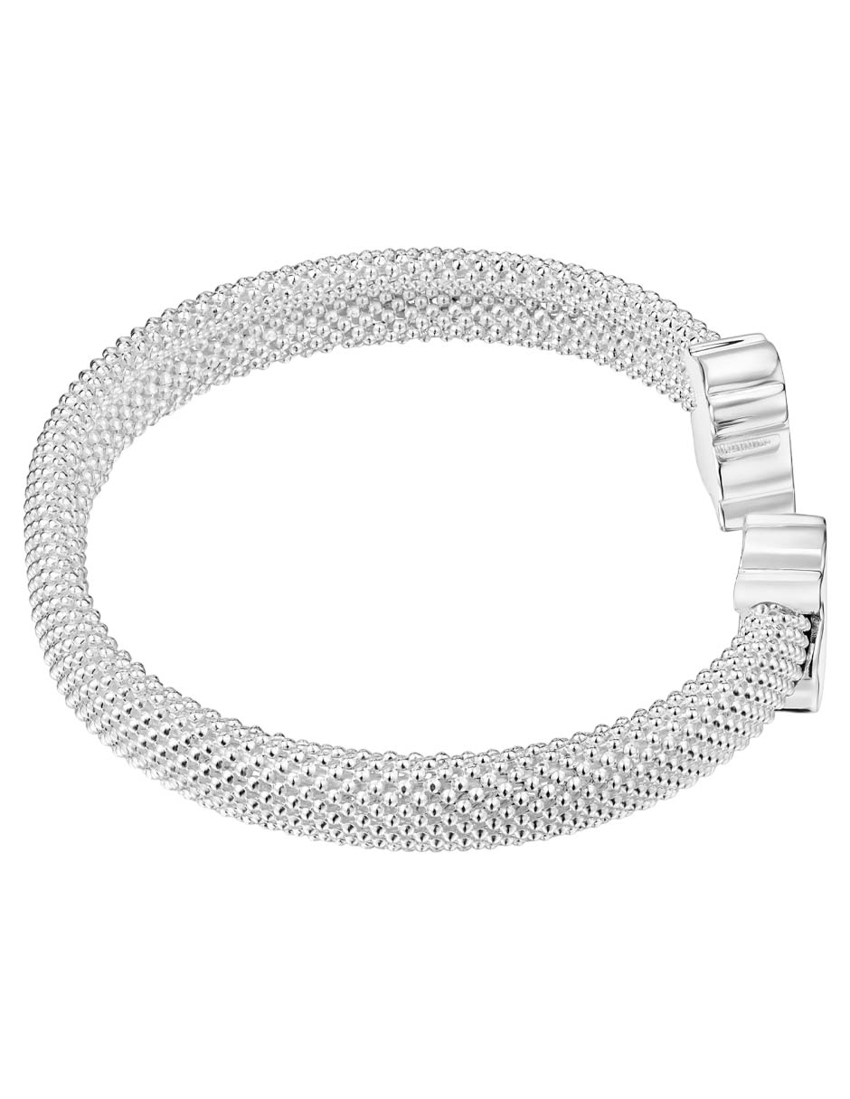 Pulsera de plata P 925 Icon Mesh con acabado brillante 2