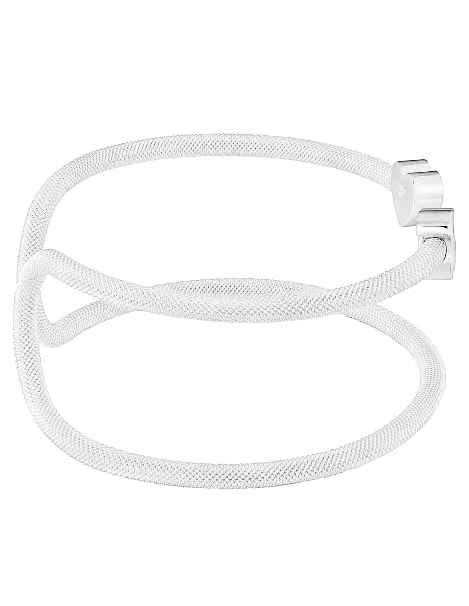 Pulsera de plata P 925 Icon Mesh acabado brillante 2