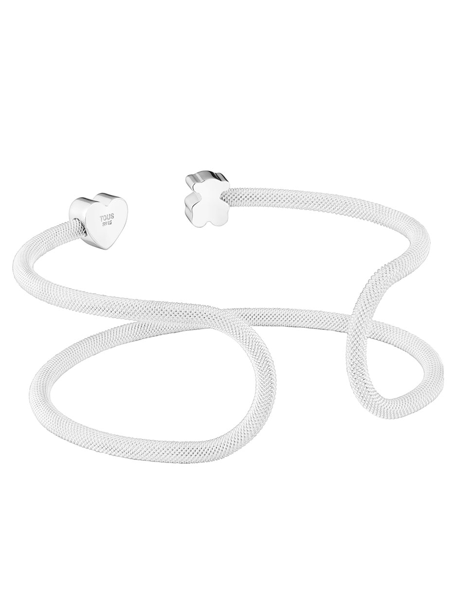 Pulsera de plata P 925 Icon Mesh acabado brillante 3