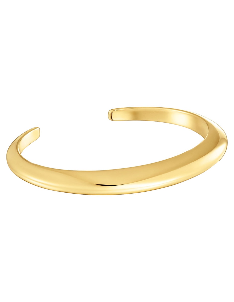Pulsera de plata P 925 Warm acabado baño de oro