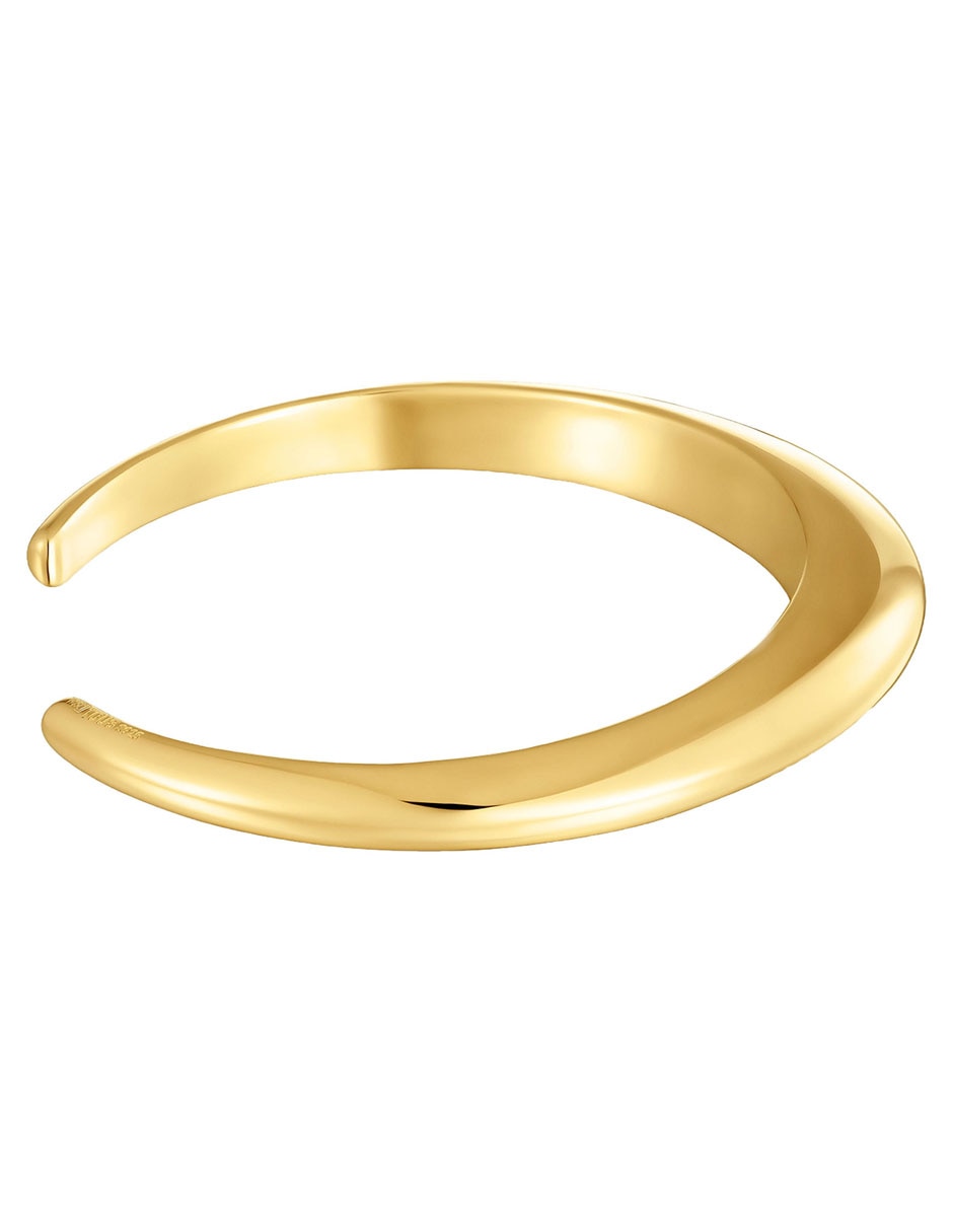 Pulsera de plata P 925 Warm acabado baño de oro 2
