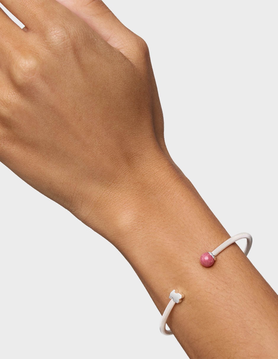 Pulsera de plata P 925 Icon Mesh con acabado brillante 6