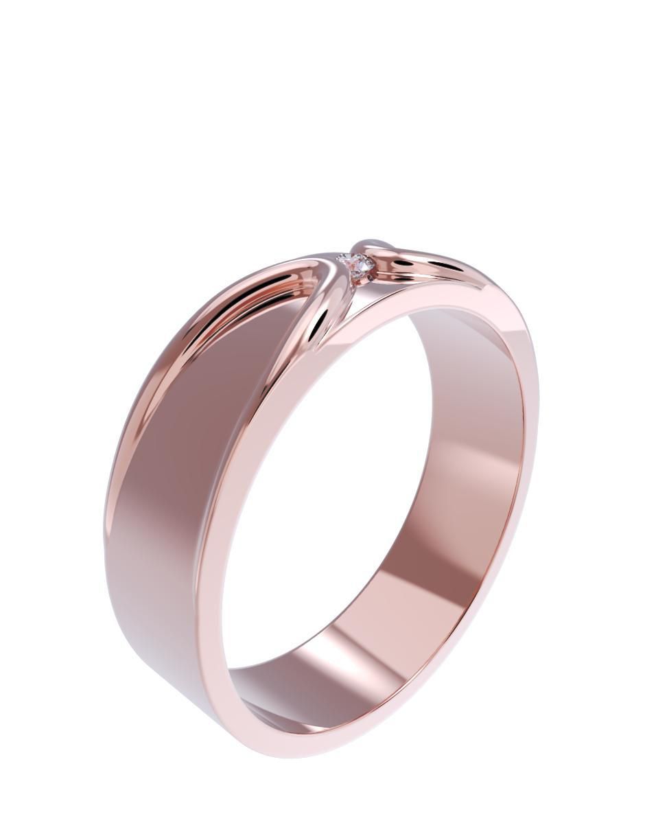 Anillo de compromiso 14 k 3