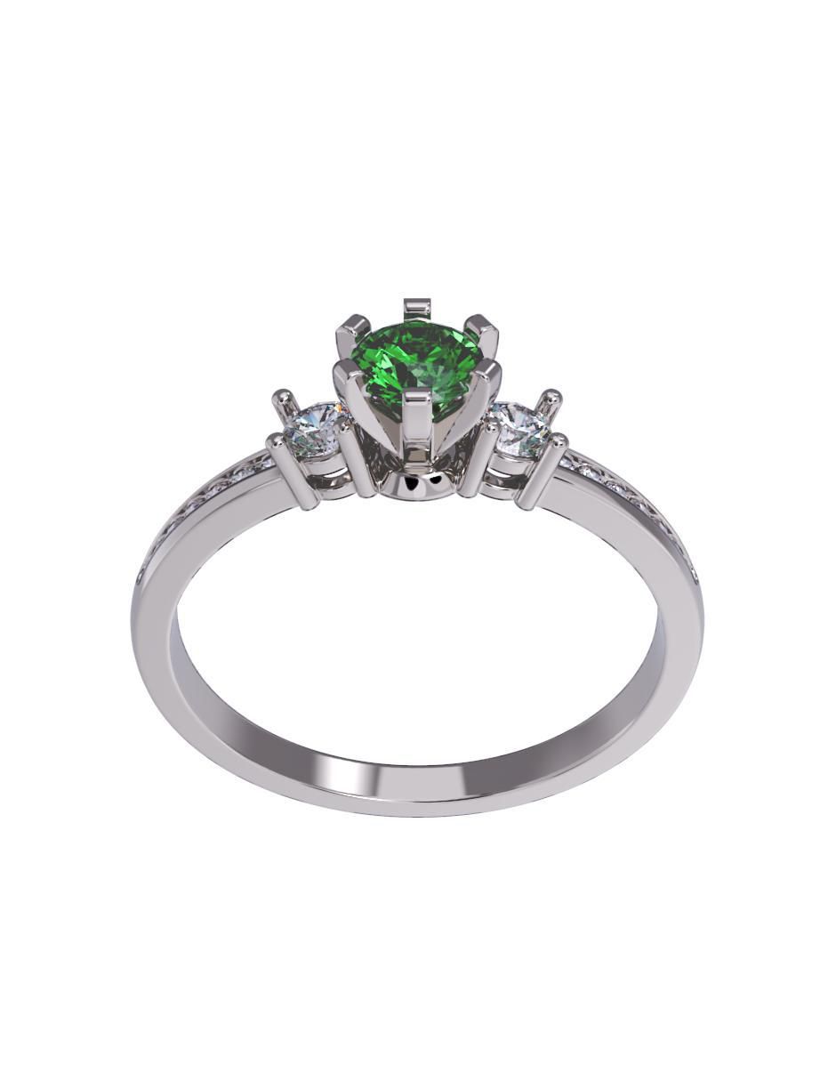 Anillo de compromiso 14 k 2