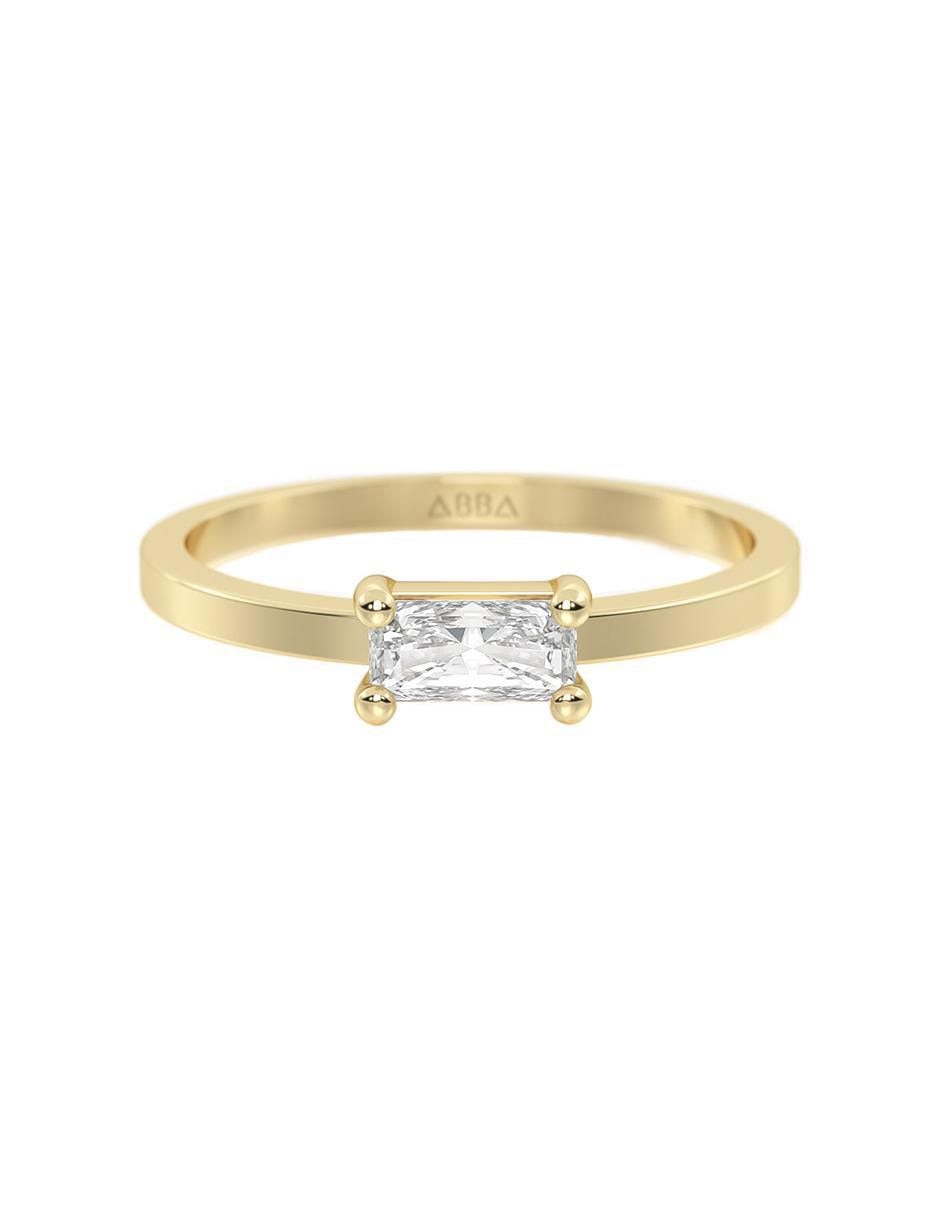 Anillo de compromiso 14 k Anillo de compromiso 14 k