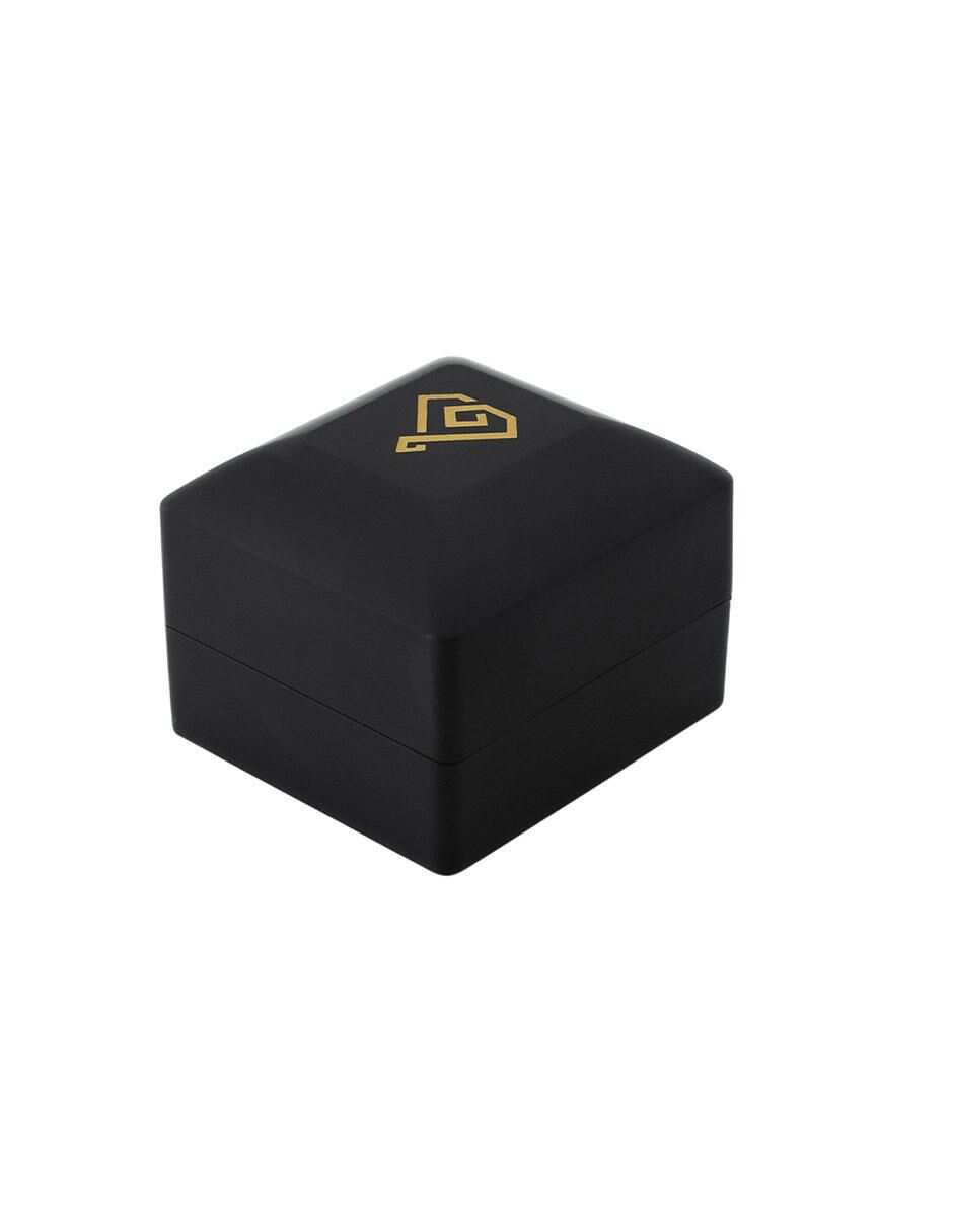 Anillo de compromiso de oro 14 K Eternidad zirconia 2