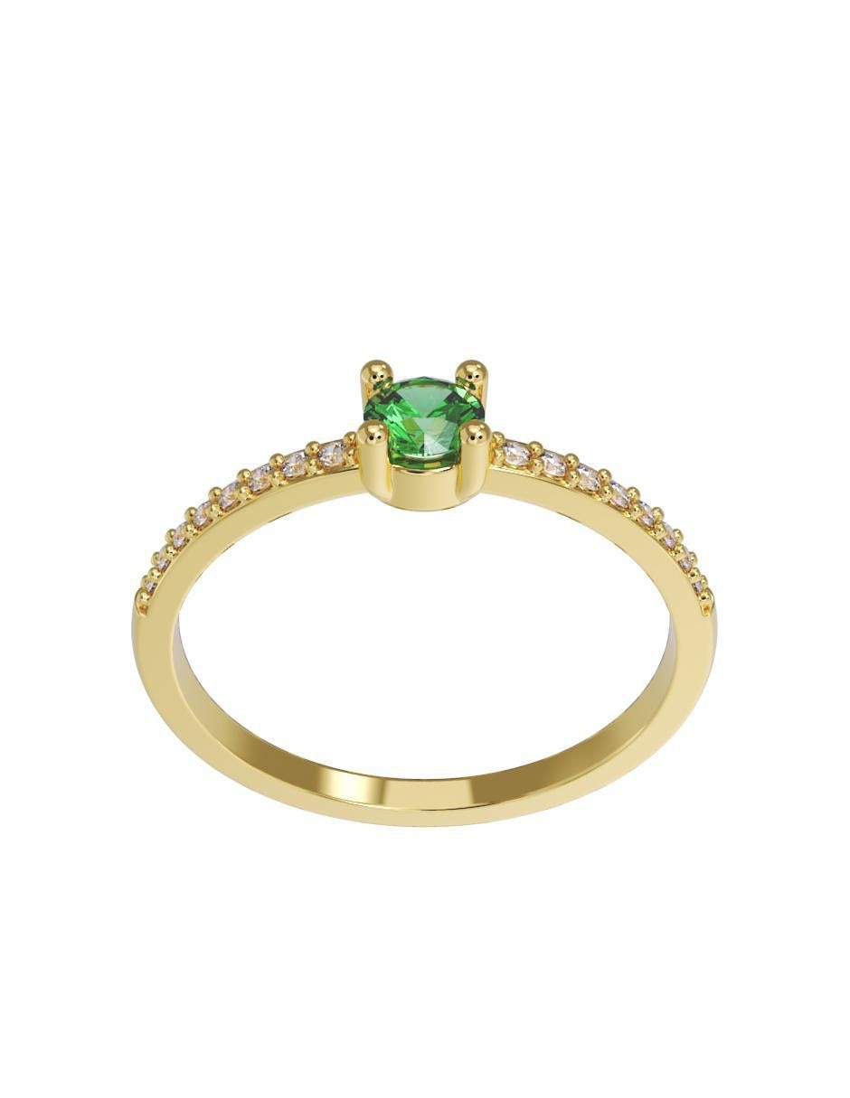 Anillo de compromiso 14 k 2