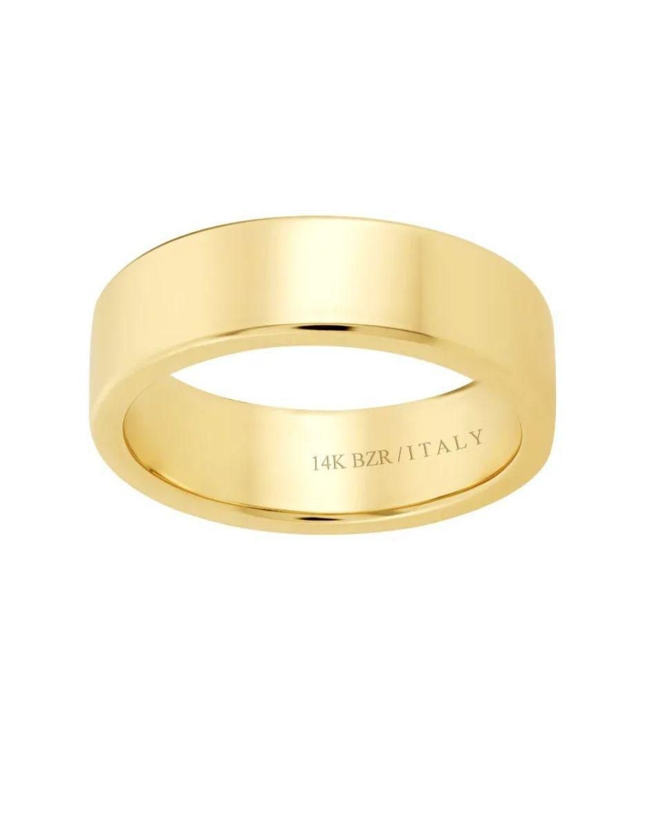 Argolla de oro 14 k