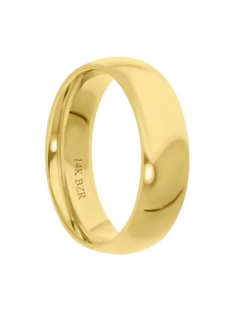 Argolla de oro 14 k 4