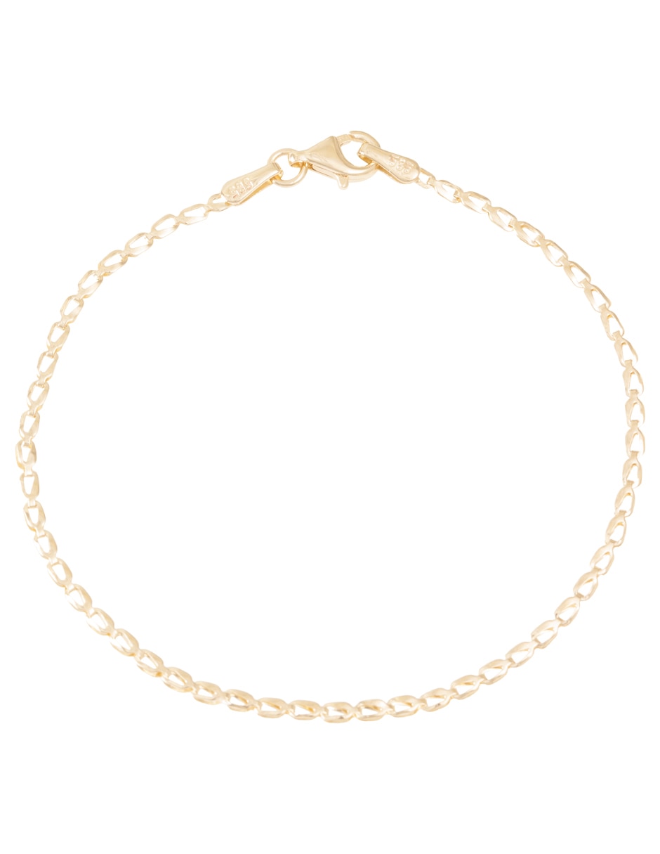 Pulsera Sini de oro 14 k con acabado pulido