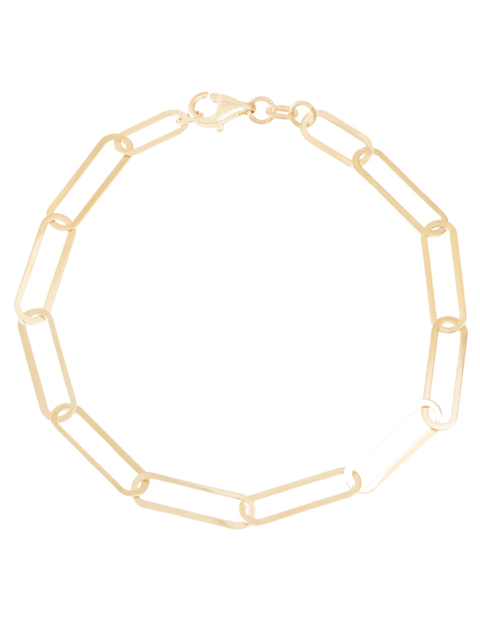 Pulsera de oro 14 k con acabado pulido 1