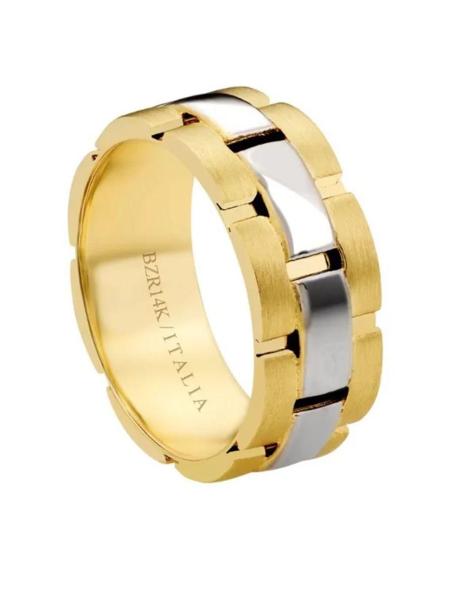 Argolla de oro 14 k 3