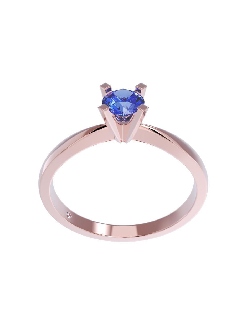 Anillo de compromiso 14 k 2